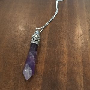 Amethyst Crystal necklace